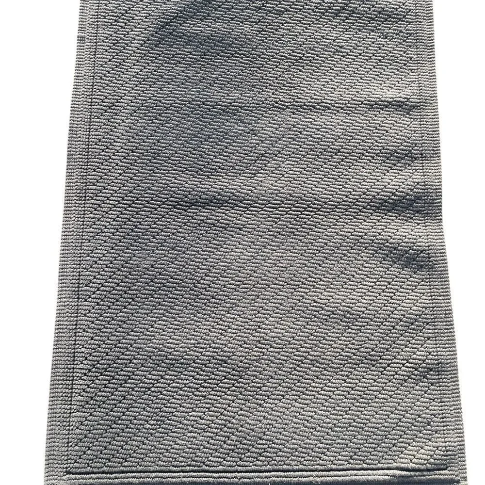 Textured Gray Rug